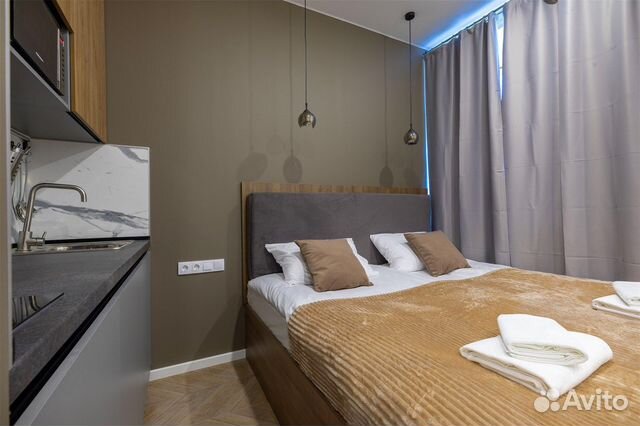 

Квартира-студия в апарт-отеле, 14,4 м², 1/4 эт.