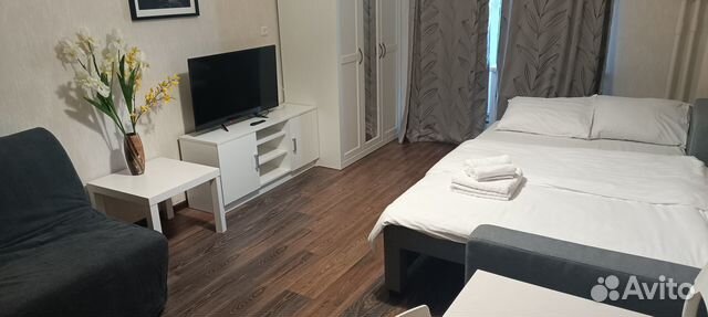 

Квартира-студия, 24 м², 1 кровать