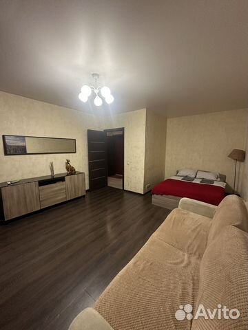 

1-к. квартира, 42 м², 2 кровати