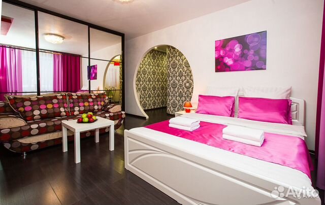 

1-к. квартира, 43 м², 2 кровати