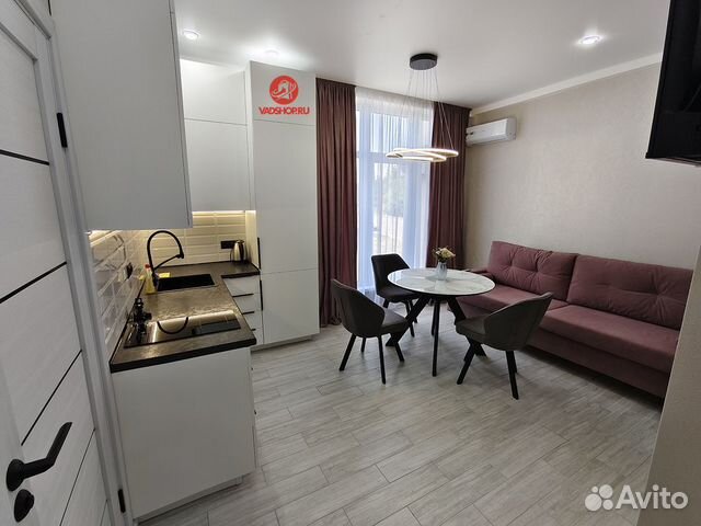 

Квартира-студия, 30 м², 2 кровати