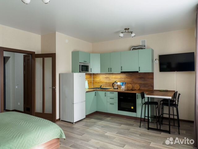 

Квартира-студия, 30 м², 2 кровати