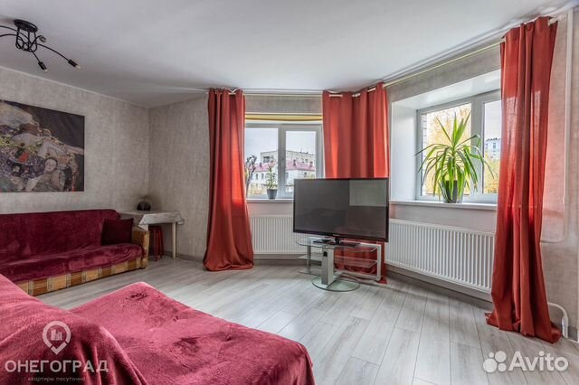 

Квартира-студия, 40 м², 3 кровати