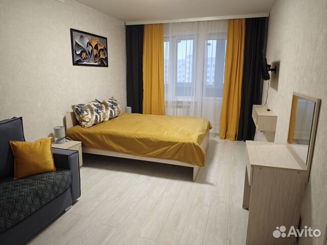 

1-к. квартира, 35 м², 2 кровати