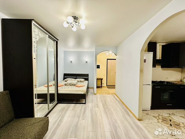 

1-к. квартира, 40 м², 2 кровати