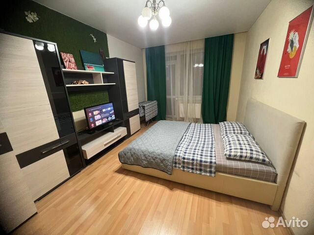 

1-к. квартира, 44,4 м², 2 кровати