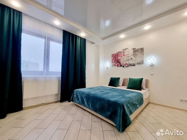 

Квартира-студия, 37 м², 2 кровати