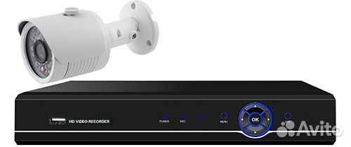 Видеонаблюдение Комплекты на 1, 4, 8, 16