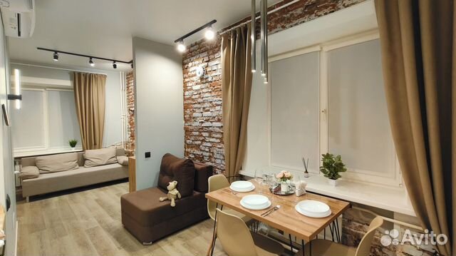 

Квартира-студия, 24 м², 2 кровати