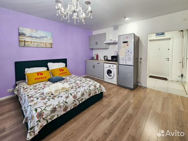 

Квартира-студия, 24 м², 1 кровать