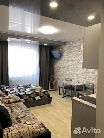 

Квартира-студия, 28,8 м², 2 кровати
