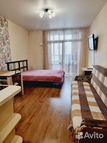 

Квартира-студия, 26 м², 2 кровати