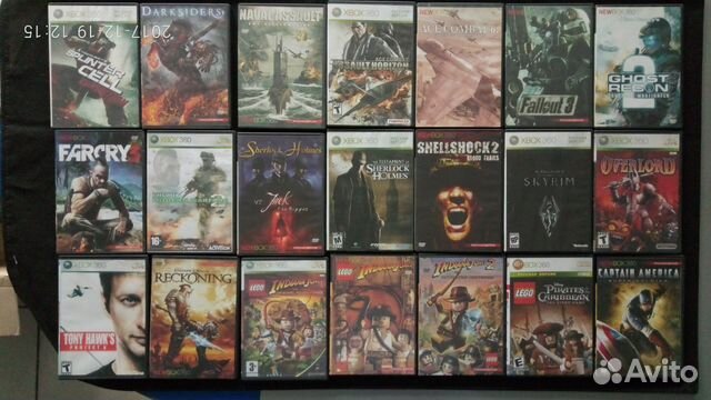 Игры и Диски для игровой приставки X-BOX 360 X BOX