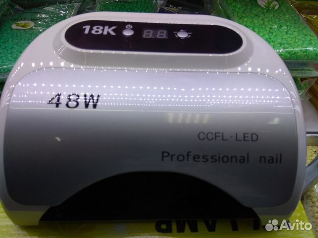 Гибридная лампа для маникюра 48Вт ccfl+LED белая Гибридная лампа для маникюра 48Вт ccfl+LED белая