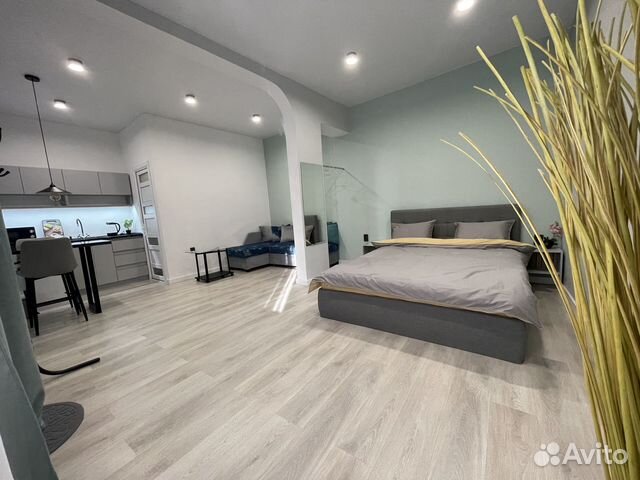 

Квартира-студия, 36 м², 2 кровати