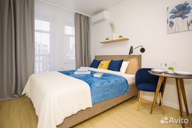 

Квартира-студия, 21 м², 2 кровати