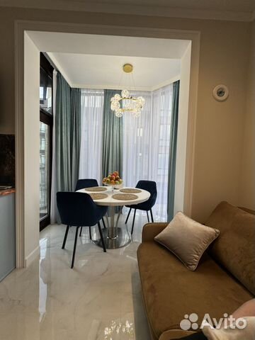 

Квартира-студия, 35 м², 2 кровати