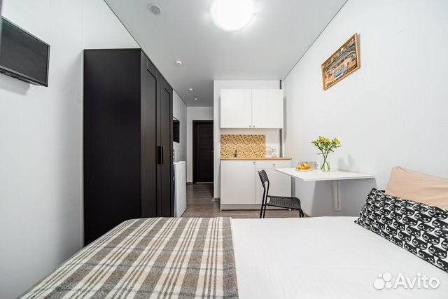 

Квартира-студия, 15 м², 1 кровать