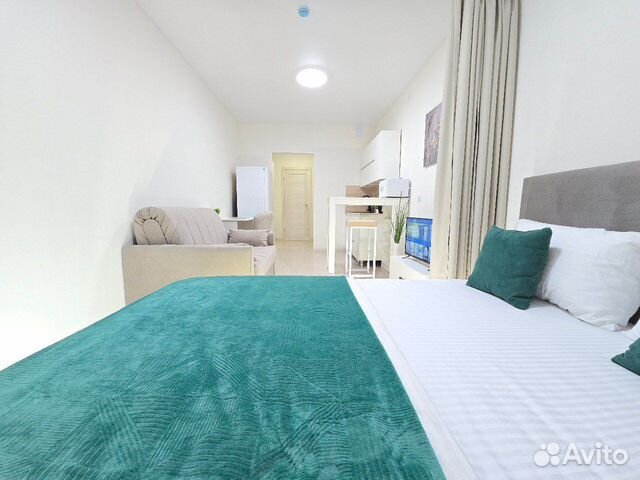 

Квартира-студия, 30 м², 2 кровати