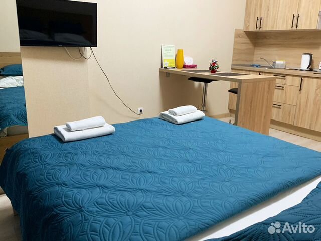 

Квартира-студия в апарт-отеле, 30 м², 1 кровать