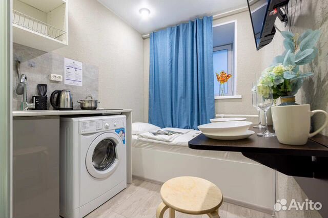 

Квартира-студия, 10 м², 1 кровать