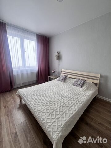 

1-к. квартира, 37,5 м², 2 кровати