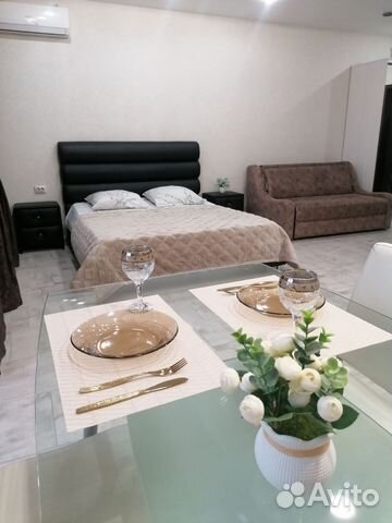 

Квартира-студия, 39 м², 2 кровати
