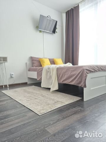 

Квартира-студия, 27 м², 2 кровати