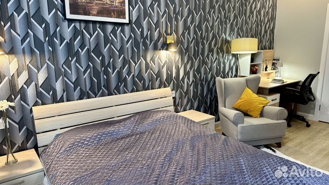 

2-к. квартира, 42 м², 2 кровати