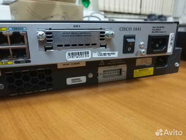 Маршрутизатор cisco 1841 и коммутатор cisco 2960
