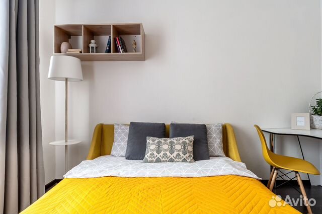 

1-к. квартира, 34 м², 2 кровати
