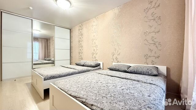 

2-к. квартира, 45 м², 3 кровати