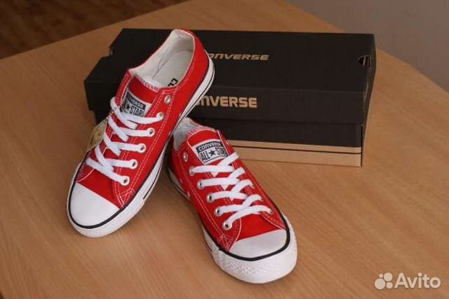 Кеды Converse новые 35-46 мужские/женские RED Low Кеды Converse новые 35-46 мужские/женские RED Low