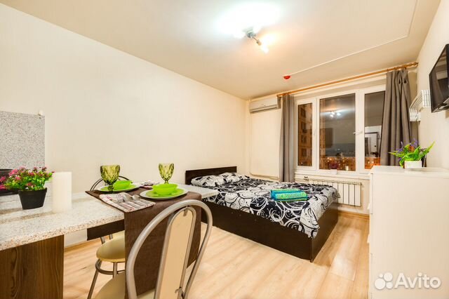 

Квартира-студия, 23 м², 1 кровать