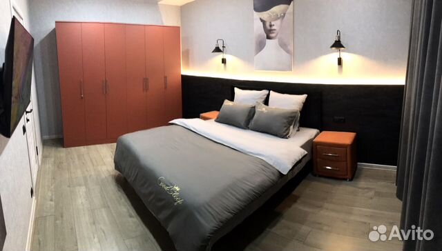 

1-к. квартира, 40 м², 2 кровати
