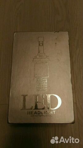 Лампы LED headlight R3 H7 6000k