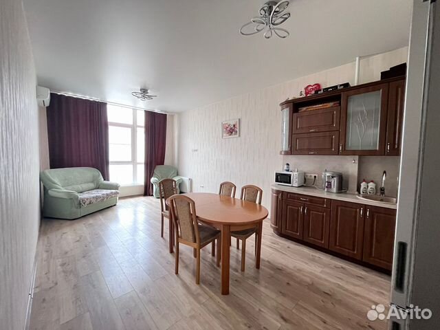 

1-к. квартира, 45 м², 3 кровати