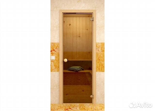 Двери стекло для бань и саун