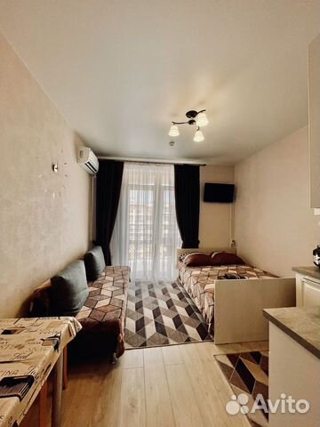 

Квартира-студия, 19,8 м², 2 кровати