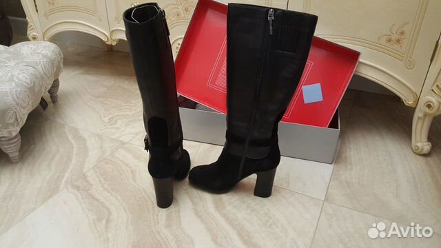 Зимние сапоги из натуральной кожи Зимние сапоги из натуральной кожи