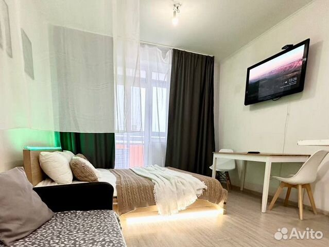 

Квартира-студия, 32,6 м², 2 кровати
