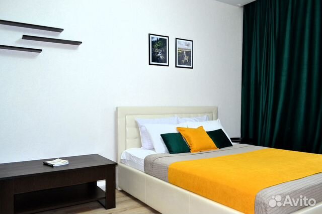 

1-к. квартира, 37 м², 2 кровати