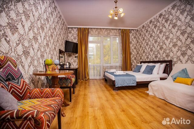 

Квартира-студия в апарт-отеле, 30 м², 2 кровати