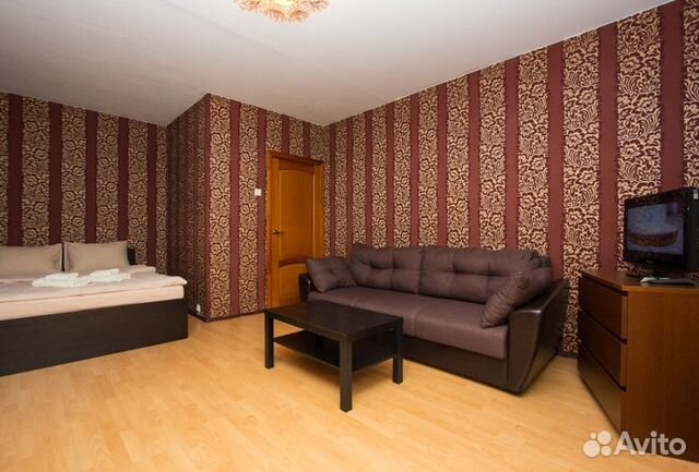 

1-к. квартира, 38 м², 2 кровати