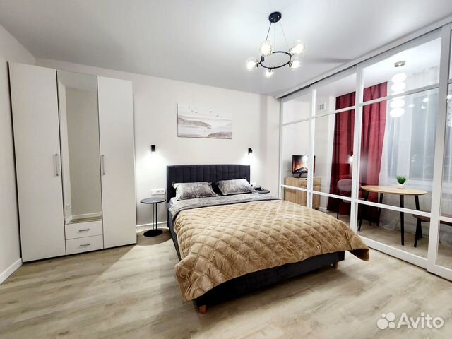 

Квартира-студия, 35 м², 2 кровати