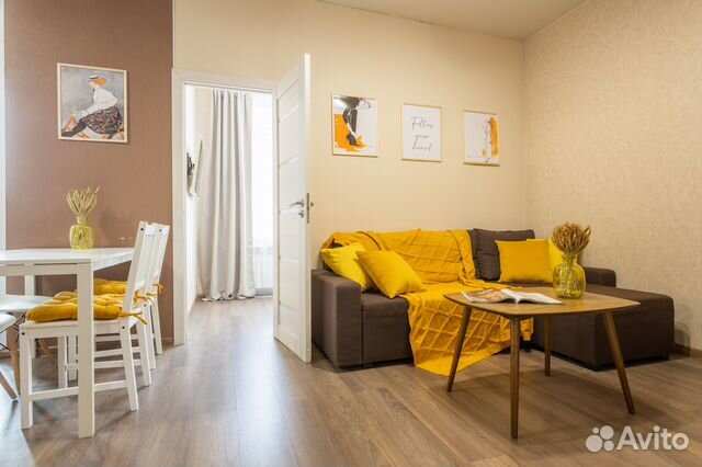

1-к. квартира, 44,3 м², 3 кровати
