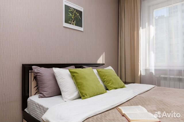 

1-к. квартира, 38 м², 2 кровати