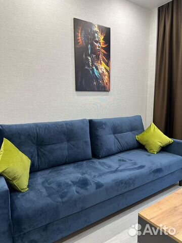 

1-к. квартира, 38 м², 2 кровати