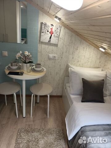 

Квартира-студия, 12 м², 1 кровать