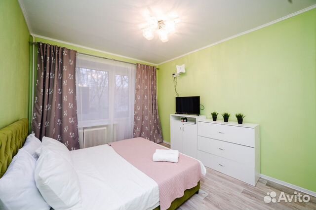 

1-к. квартира, 45 м², 3 кровати